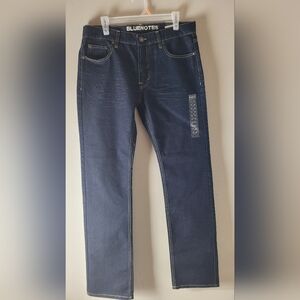 Blue Notes Men's Jeans Size 32x34 Straight Leg Blue Denim Dylan